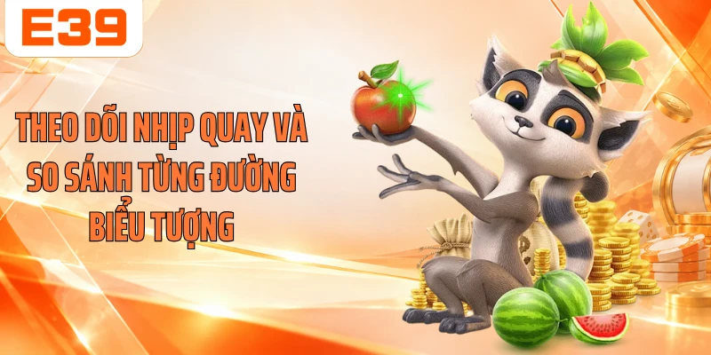 Theo dõi nhịp quay và so sánh từng đường biểu tượng